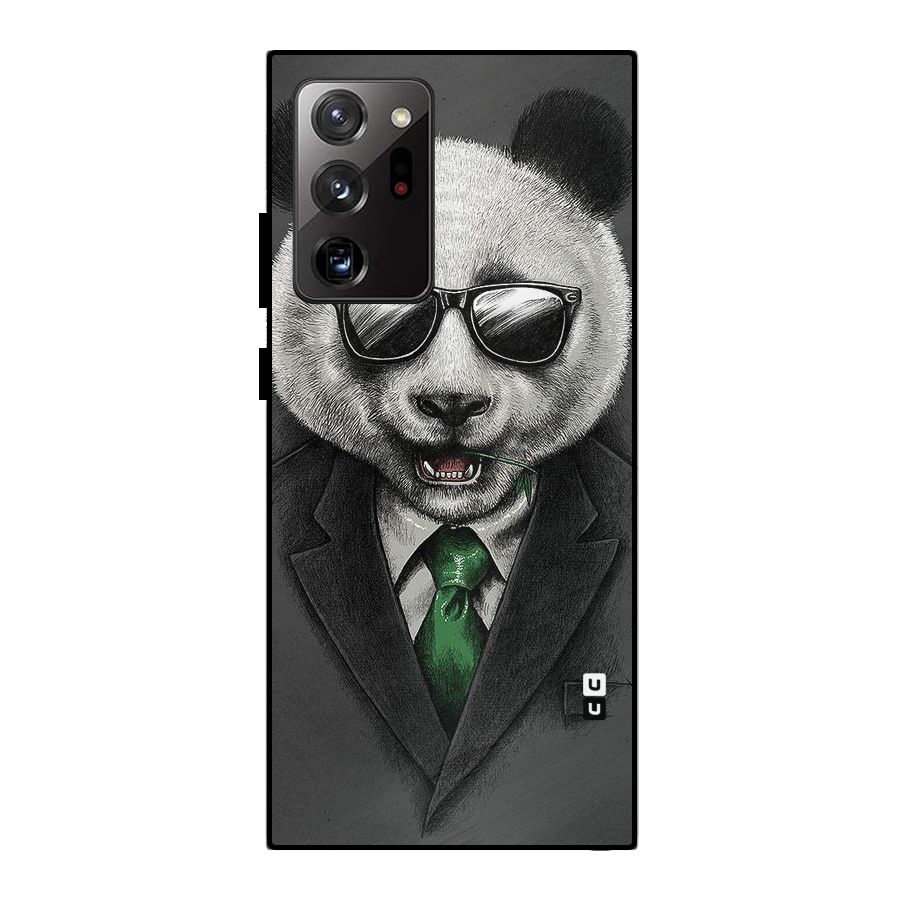 Bear Face Metal Back Case for Galaxy Note 20 Ultra