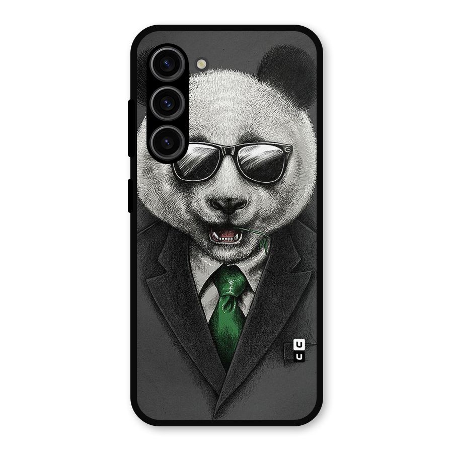 Bear Face Metal Back Case for Galaxy S23