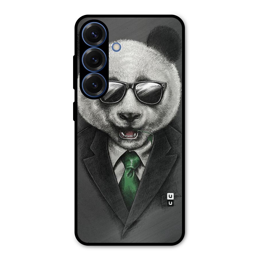 Bear Face Metal Back Case for Galaxy S25