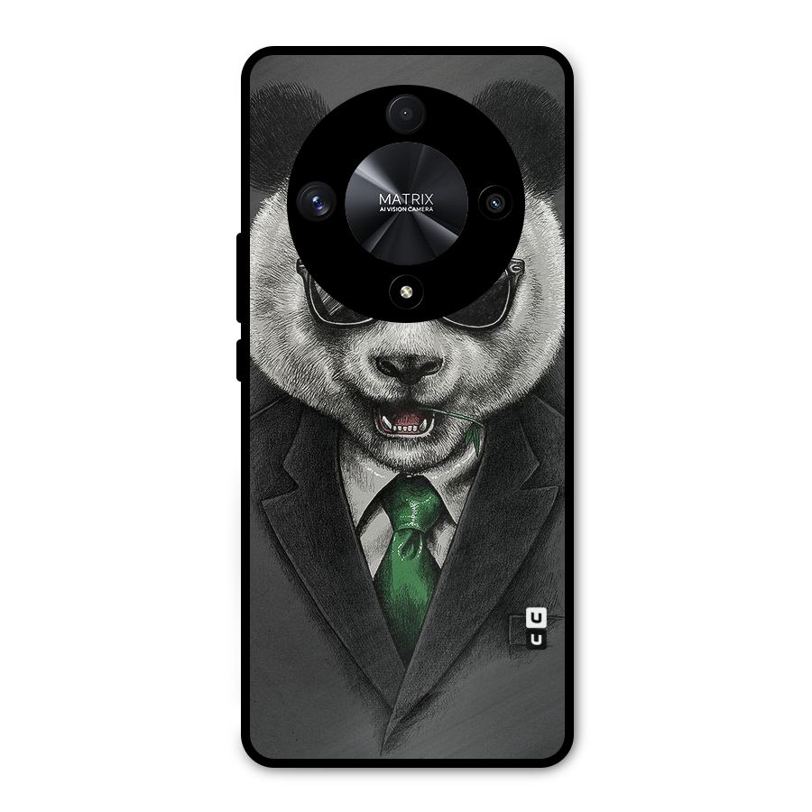 Bear Face Metal Back Case for Honor X9b