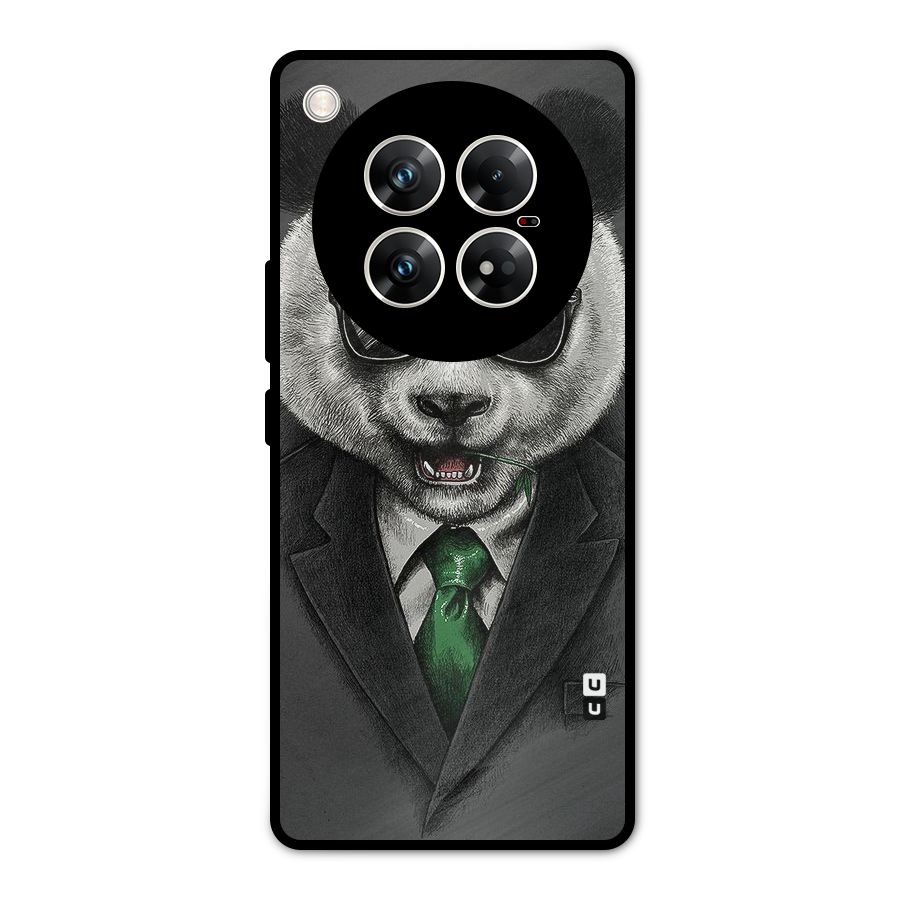 Bear Face Metal Back Case for Infinix Zero 40 5G