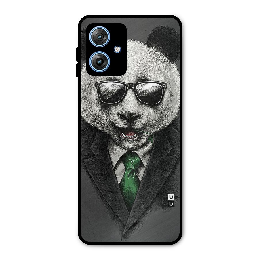 Bear Face Metal Back Case for Moto G54
