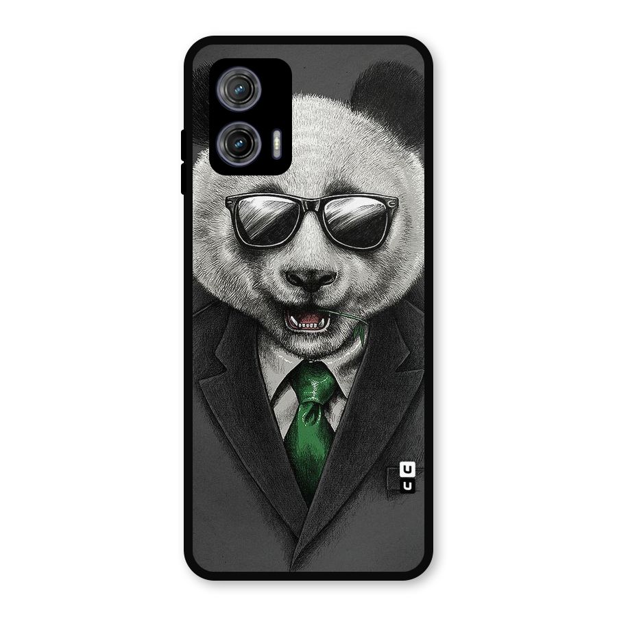 Bear Face Metal Back Case for Moto G73
