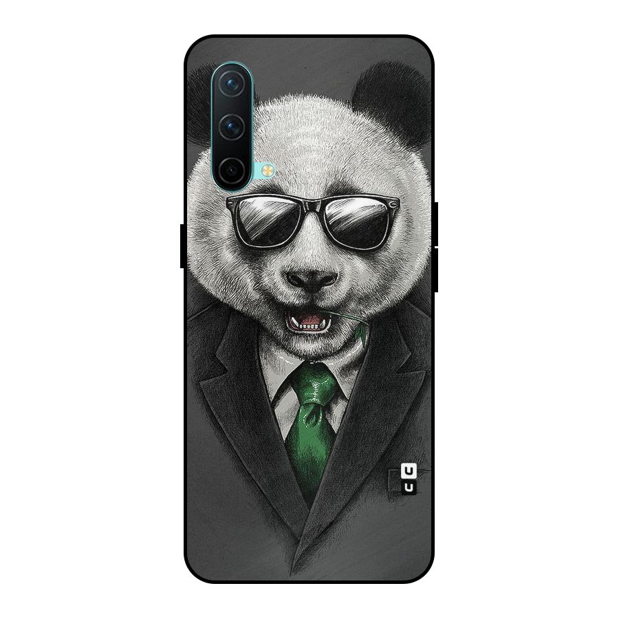 Bear Face Metal Back Case for OnePlus Nord CE 5G