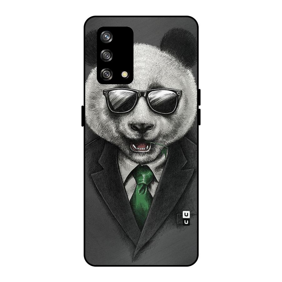 Bear Face Metal Back Case for Oppo F19