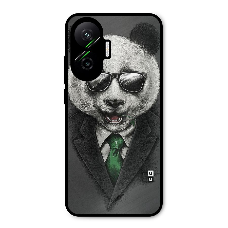 Bear Face Metal Back Case for Poco F7