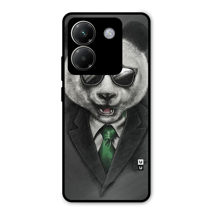 Bear Face Metal Back Case for Poco M7 Pro 5G