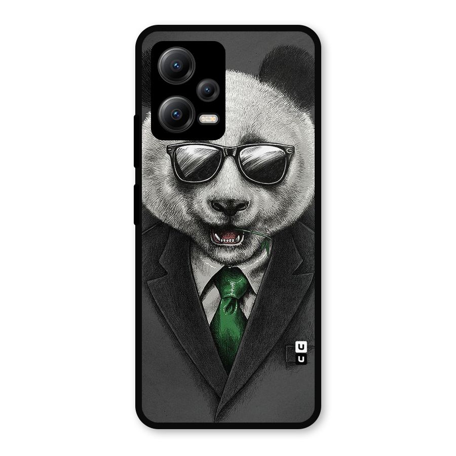 Bear Face Metal Back Case for Poco X5