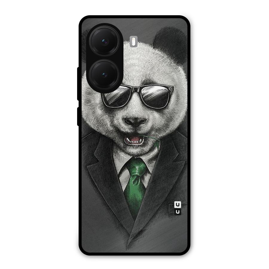 Bear Face Metal Back Case for Poco X7 Pro