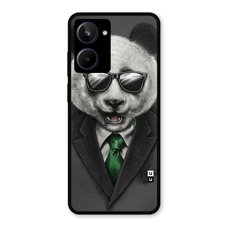Bear Face Metal Back Case for Realme 10