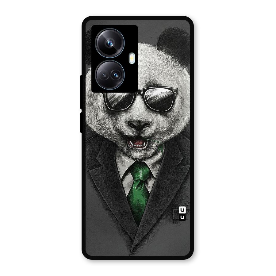 Bear Face Metal Back Case for Realme 10 Pro Plus