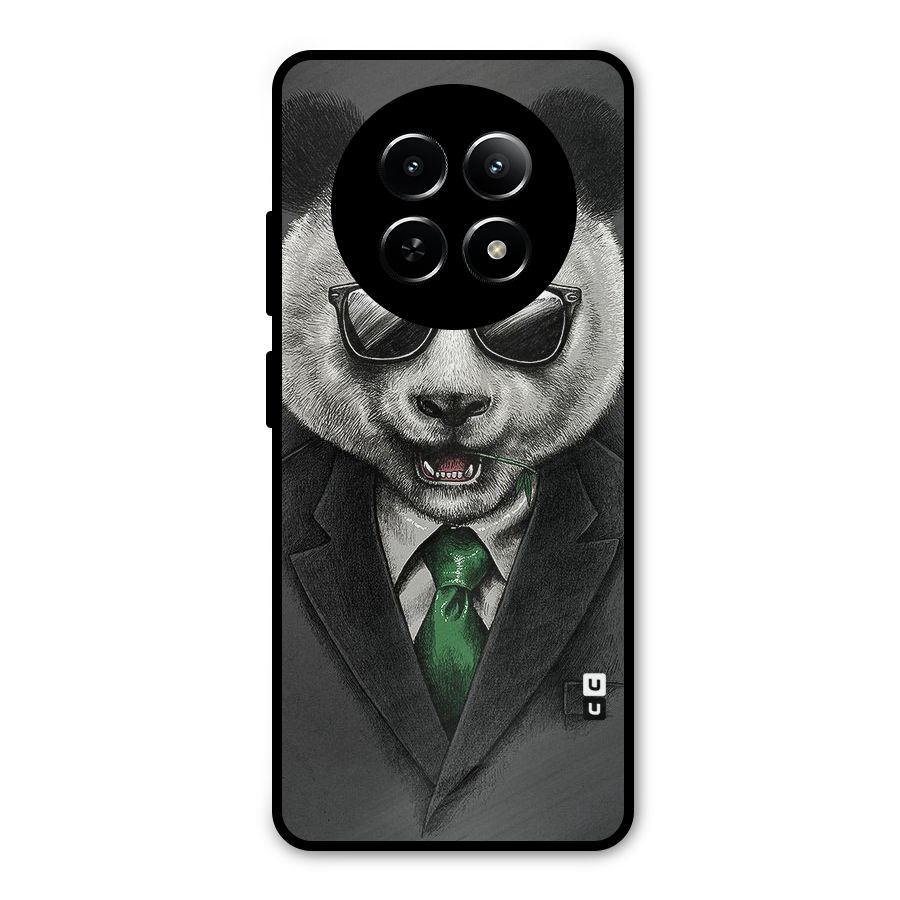 Bear Face Metal Back Case for Realme 12x 5G