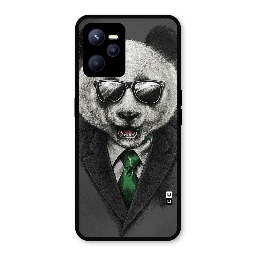 Bear Face Metal Back Case for Realme C35