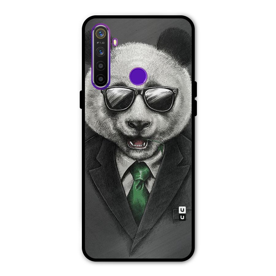 Bear Face Metal Back Case for Realme Narzo 10