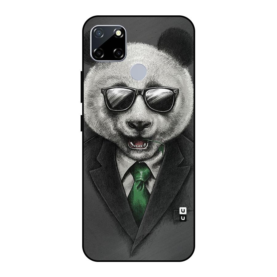 Bear Face Metal Back Case for Realme Narzo 20