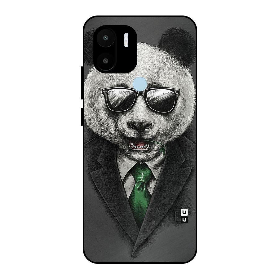 Bear Face Metal Back Case for Redmi A2+