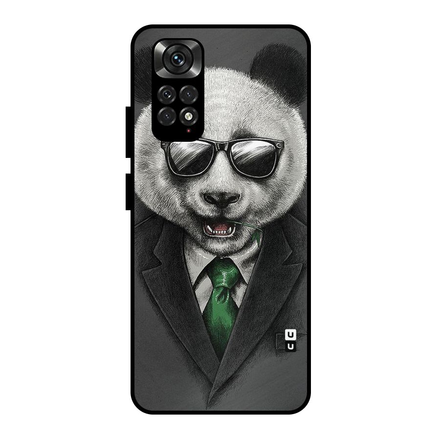 Bear Face Metal Back Case for Redmi Note 11 Pro Plus 5G