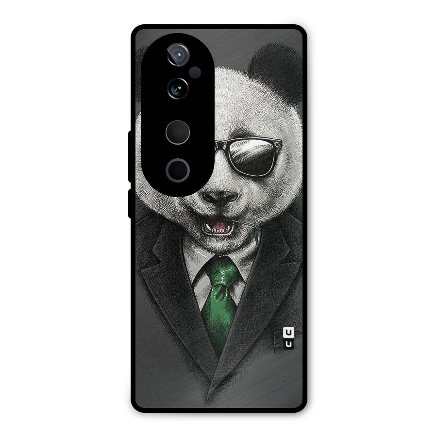 Bear Face Metal Back Case for Vivo T3 Ultra