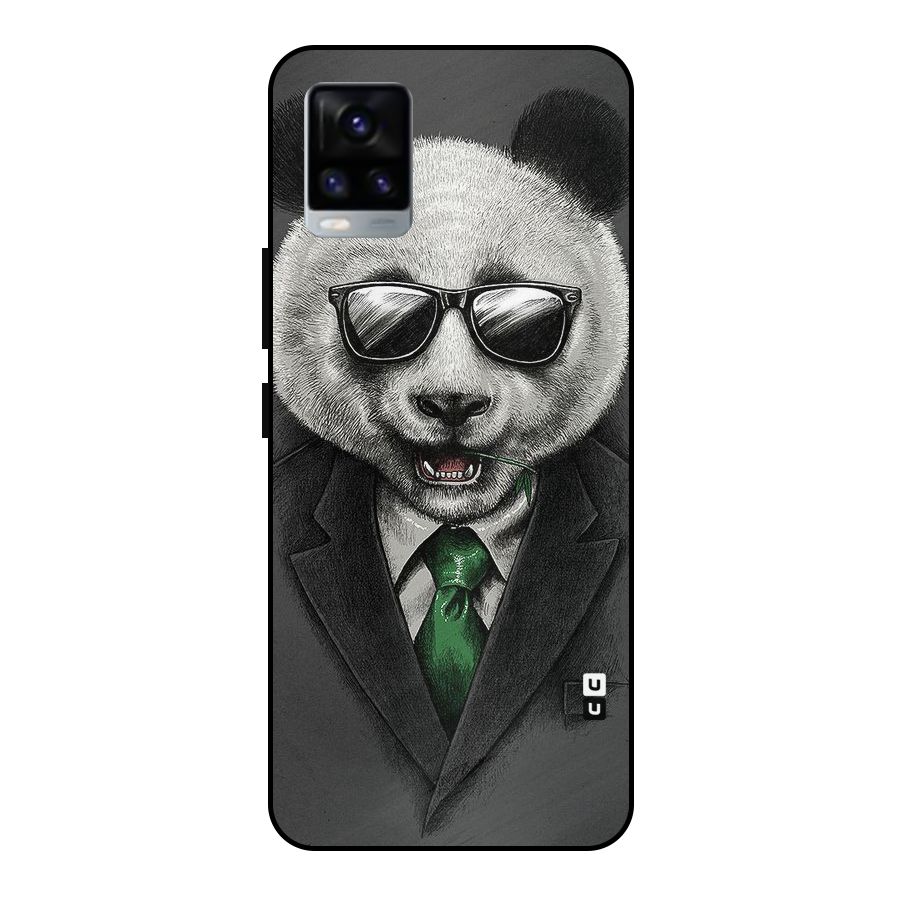 Bear Face Metal Back Case for Vivo V20