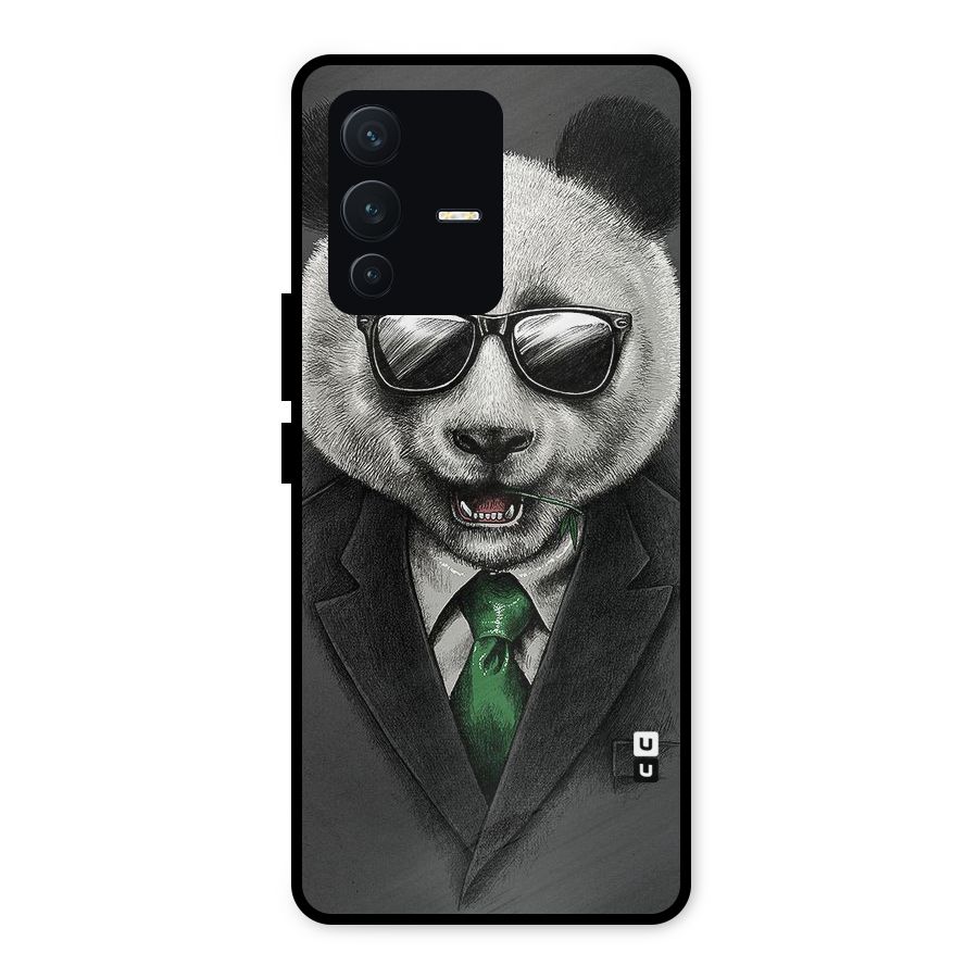 Bear Face Metal Back Case for Vivo V23 5G