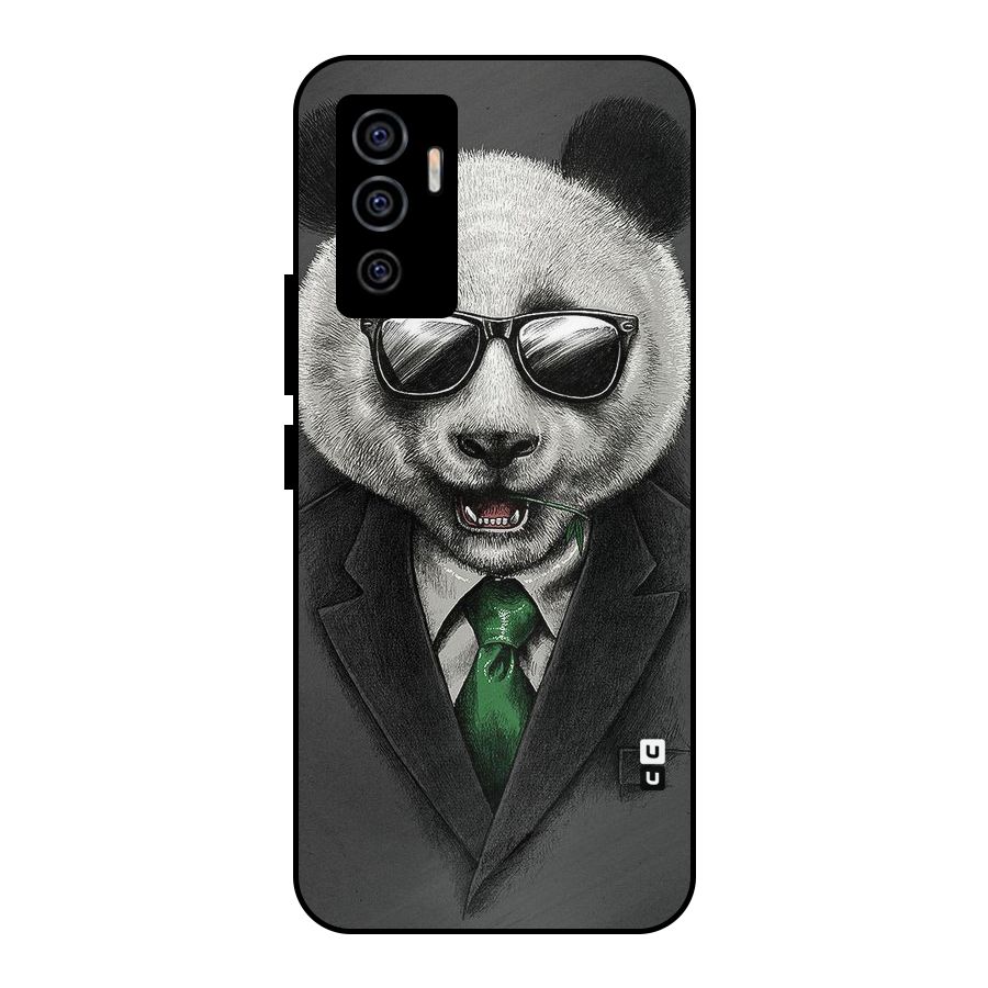 Bear Face Metal Back Case for Vivo V23e