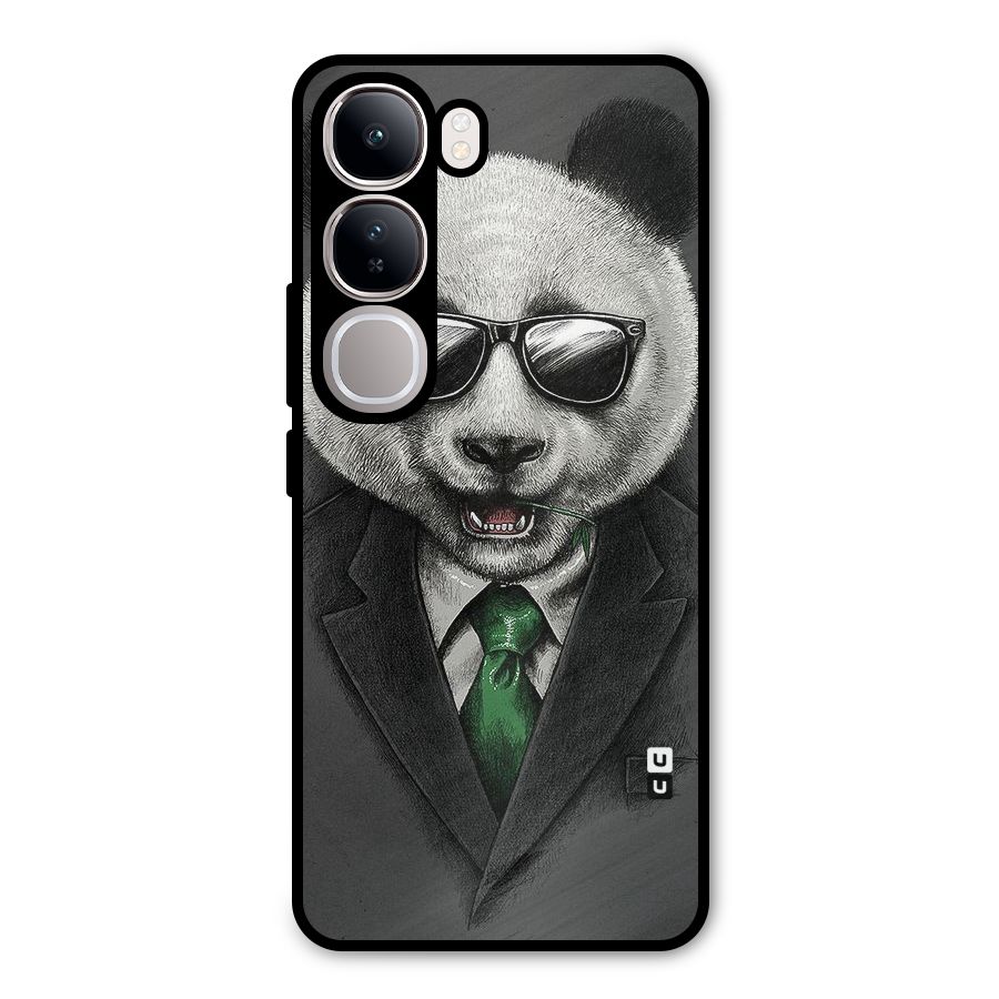 Bear Face Metal Back Case for Vivo Y300