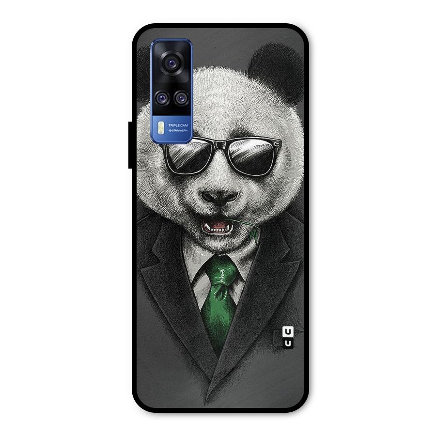 Bear Face Metal Back Case for Vivo Y31