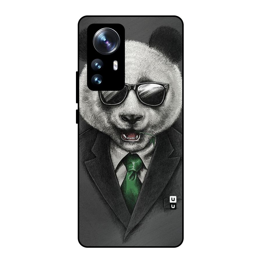 Bear Face Metal Back Case for Xiaomi 12 Pro