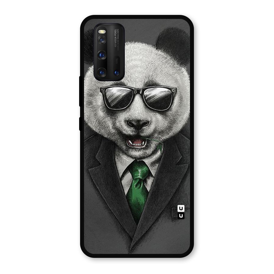 Bear Face Metal Back Case for iQOO 3