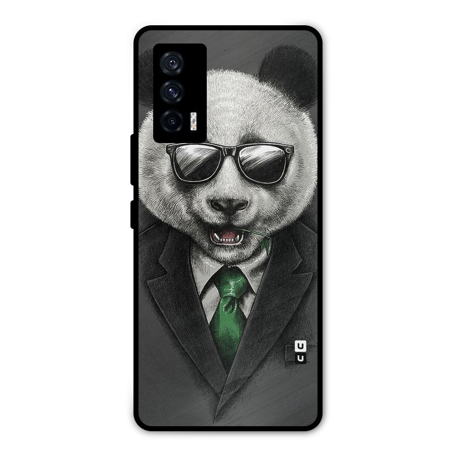 Bear Face Metal Back Case for iQOO 7 5G