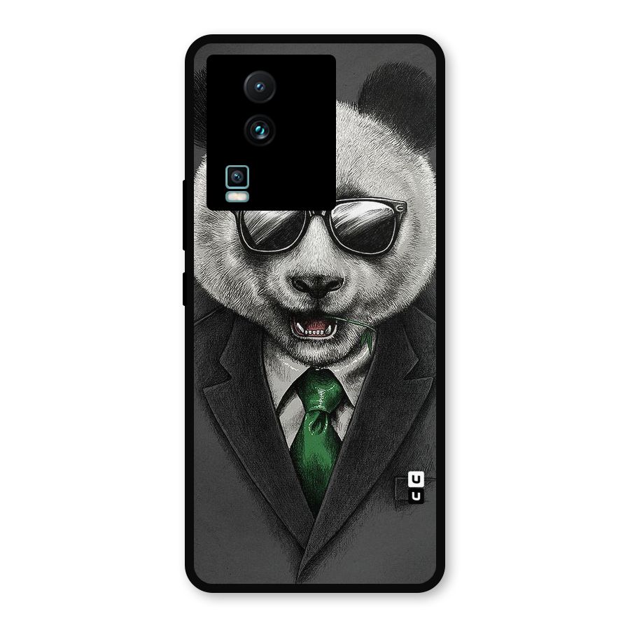 Bear Face Metal Back Case for iQOO Neo 7