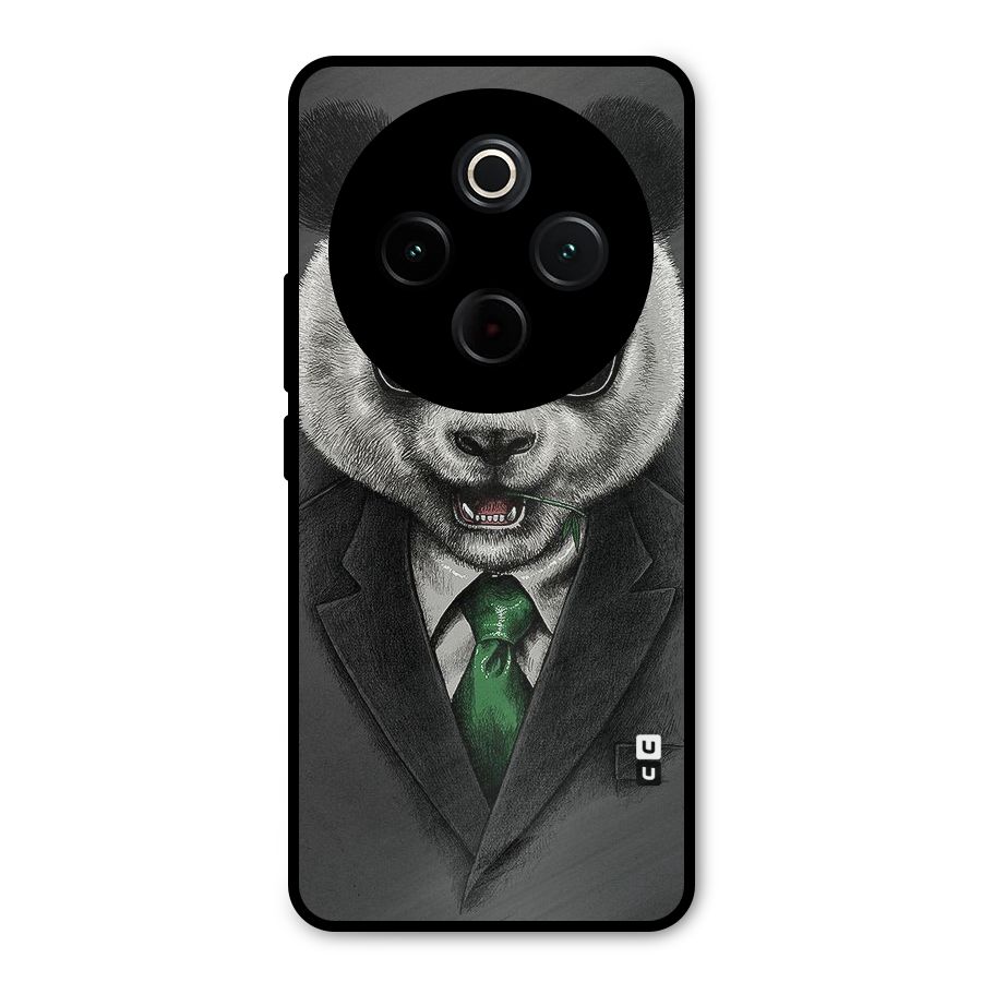 Bear Face Metal Back Case for iQOO Z10