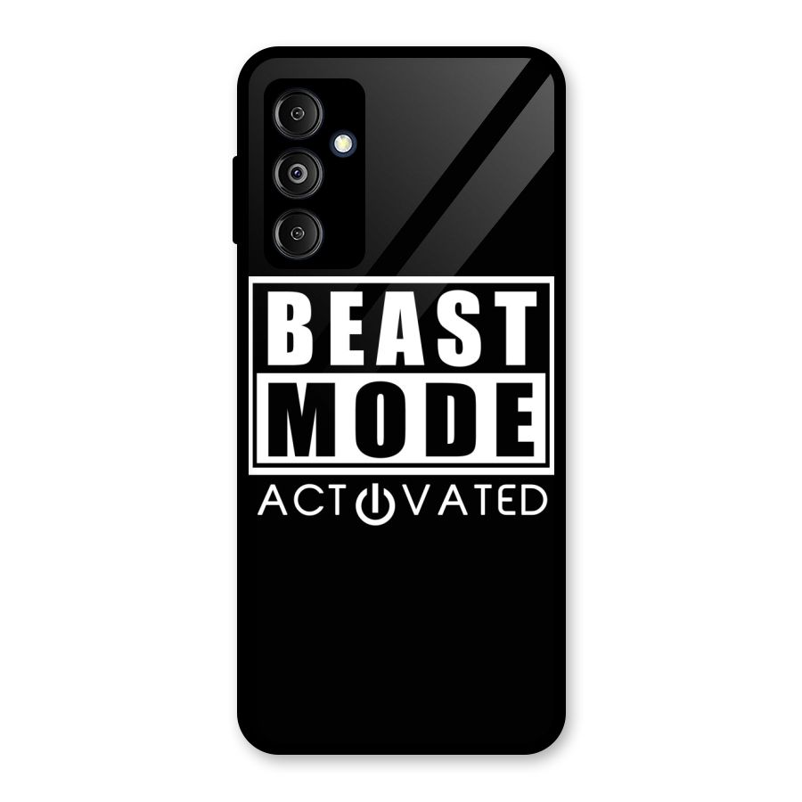 Beast Mode Activated Glass Back Case for Galaxy M14 5G