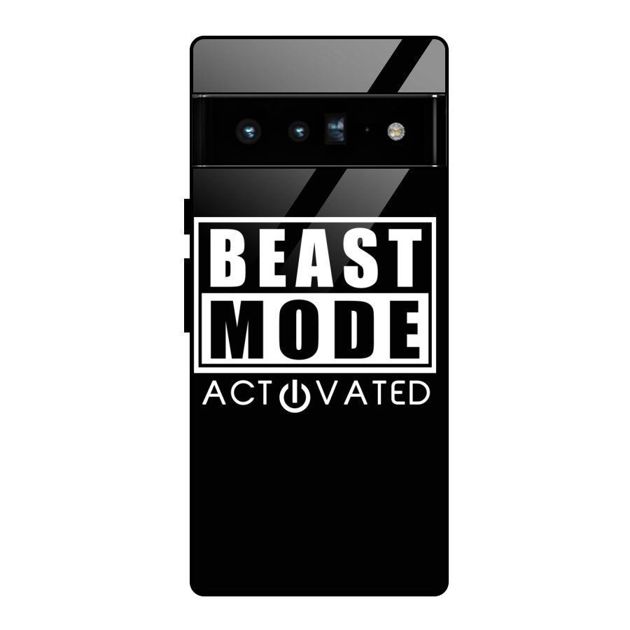 Beast Mode Activated Glass Back Case for Google Pixel 6 Pro