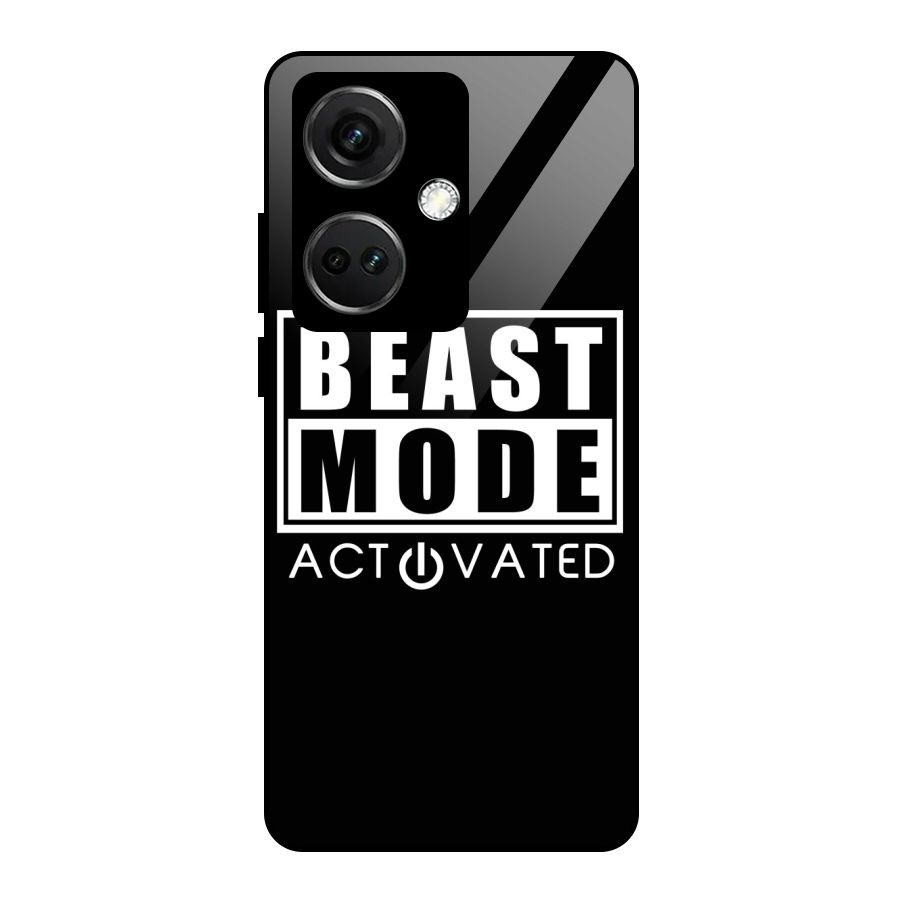 Beast Mode Activated Glass Back Case for OnePlus Nord CE 3 5G