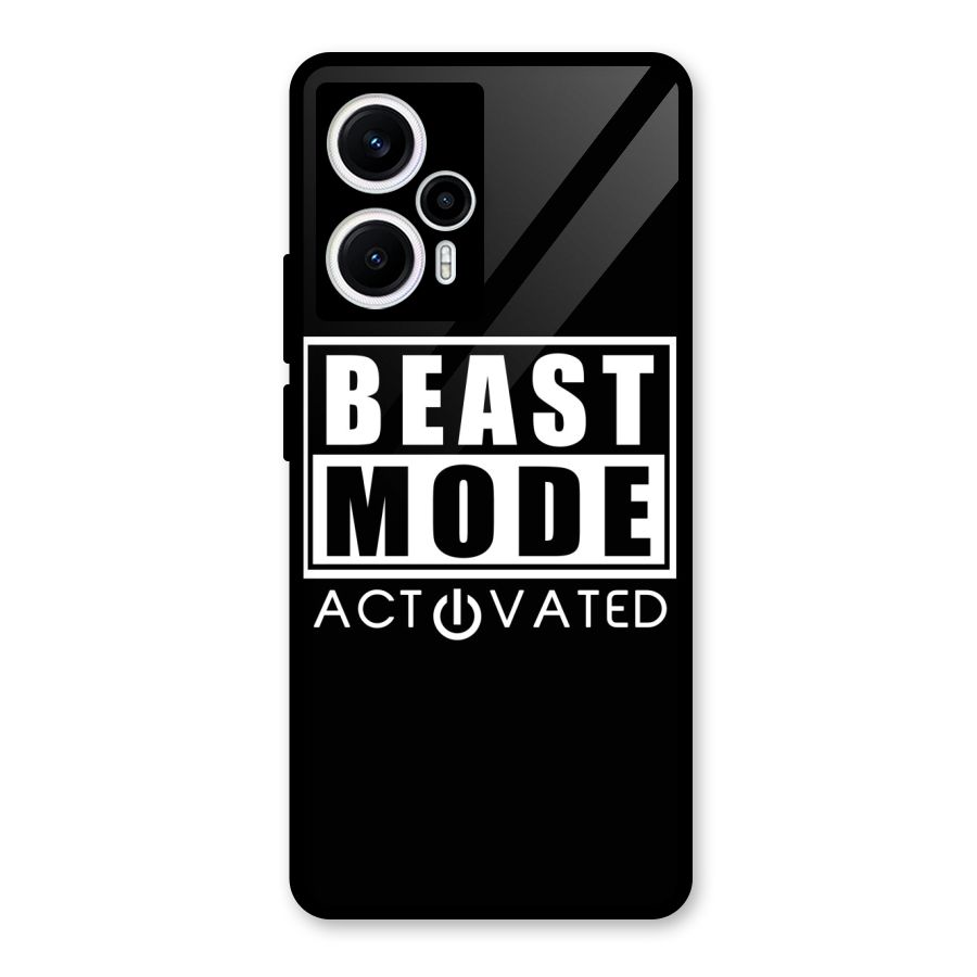 Beast Mode Activated Glass Back Case for Poco F5