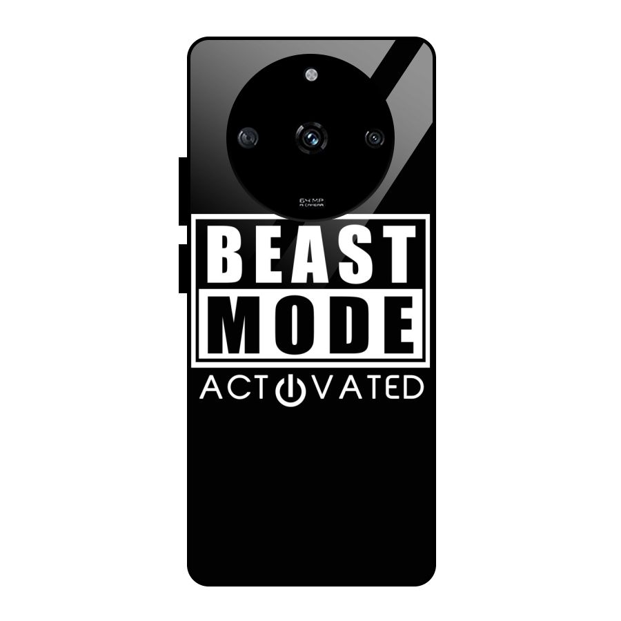Beast Mode Activated Glass Back Case for Realme Narzo 60 5G
