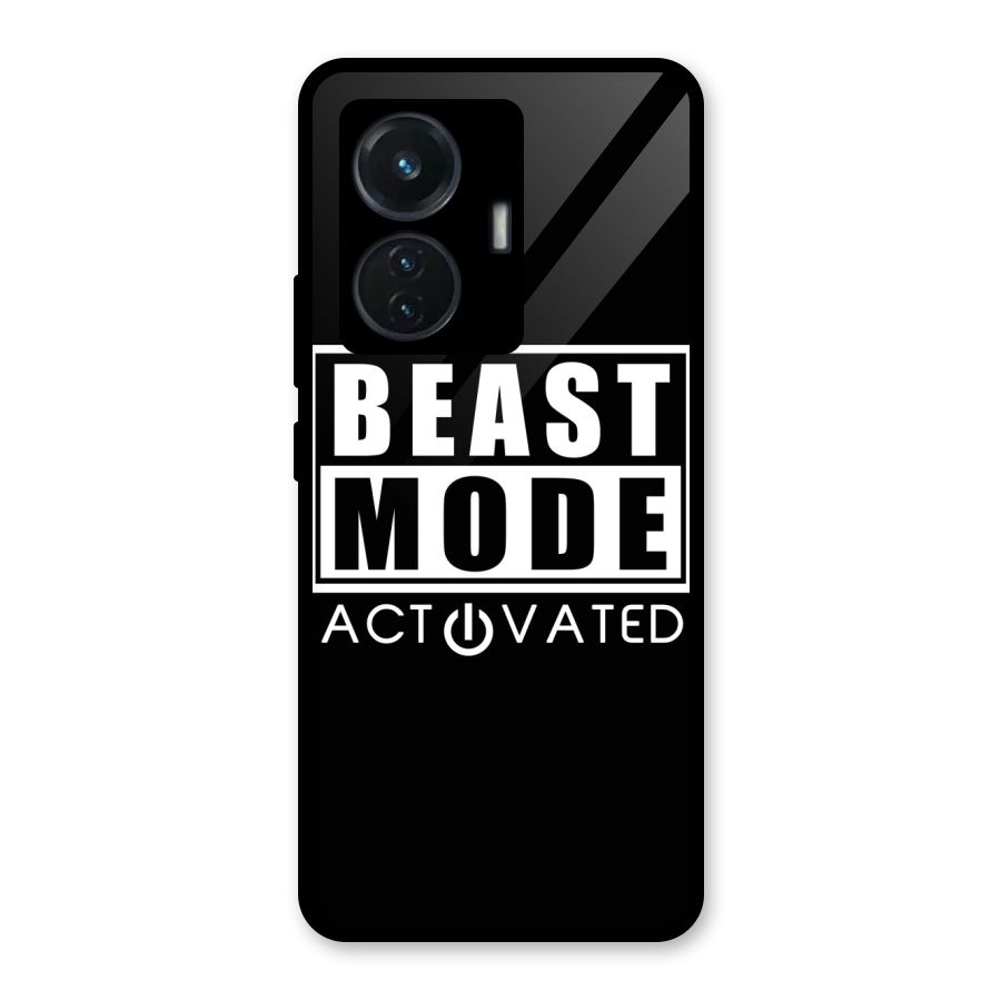 Beast Mode Activated Glass Back Case for Vivo T1 44W