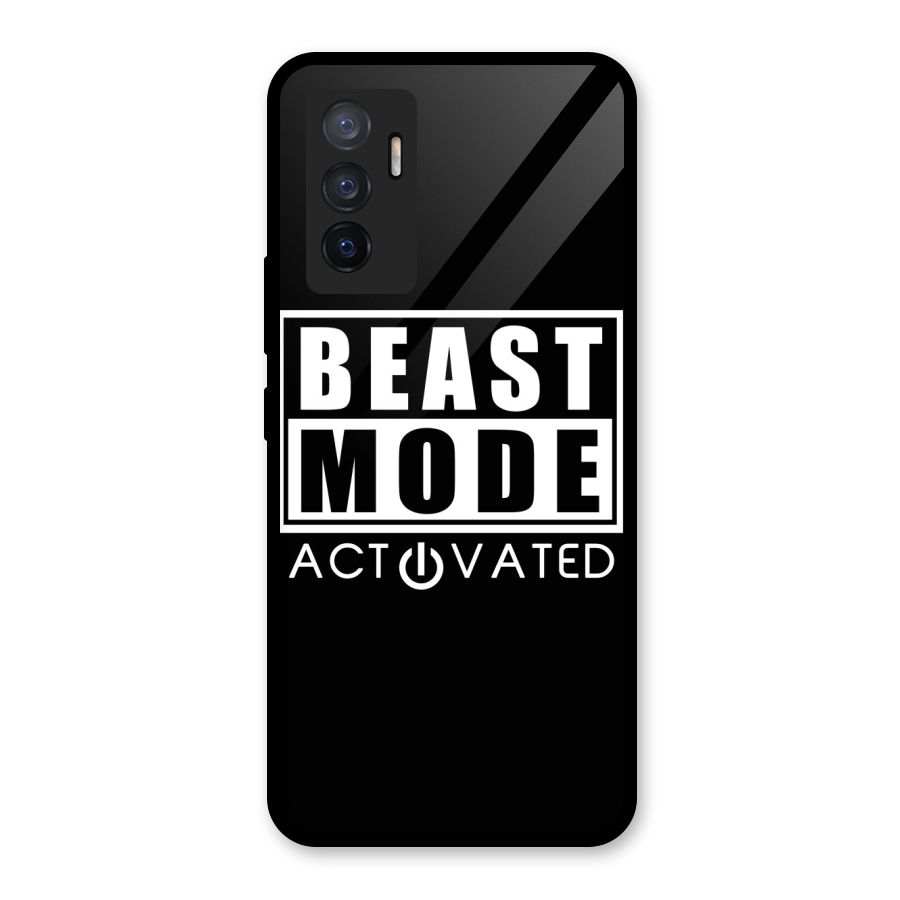 Beast Mode Activated Glass Back Case for Vivo V23e