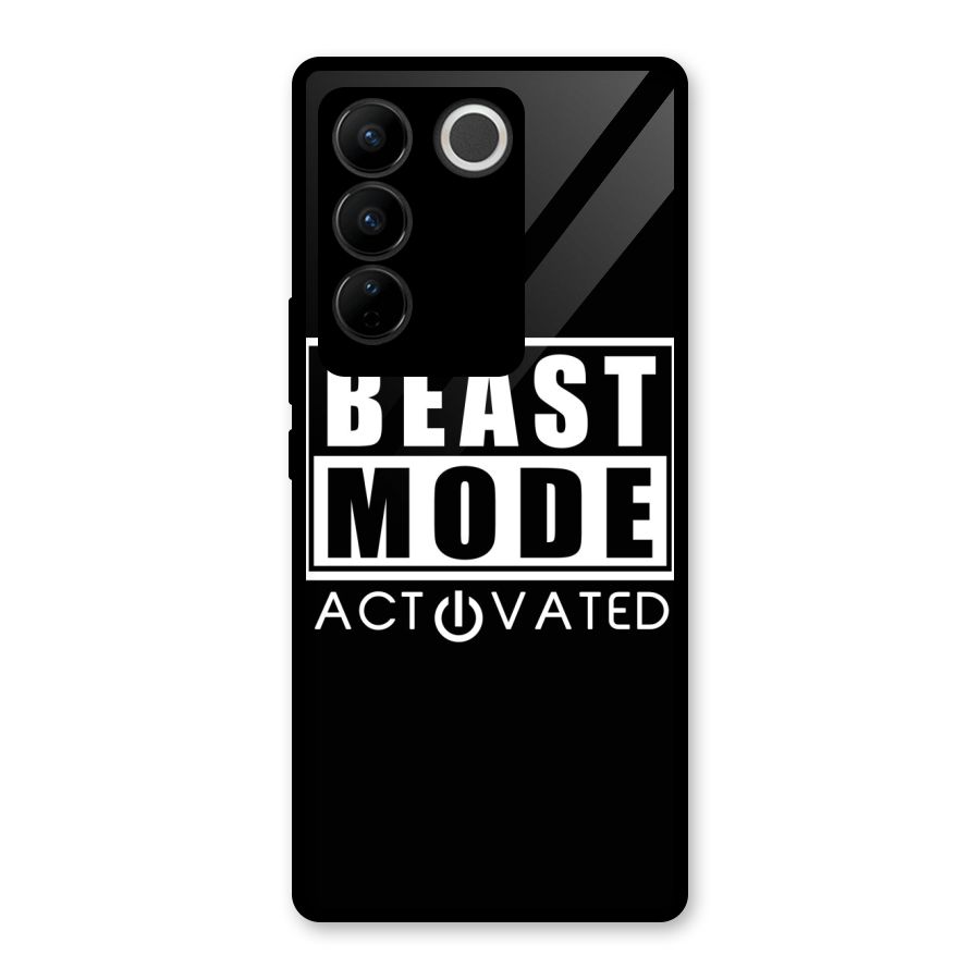Beast Mode Activated Glass Back Case for Vivo V27