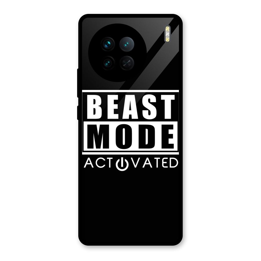 Beast Mode Activated Glass Back Case for Vivo X90