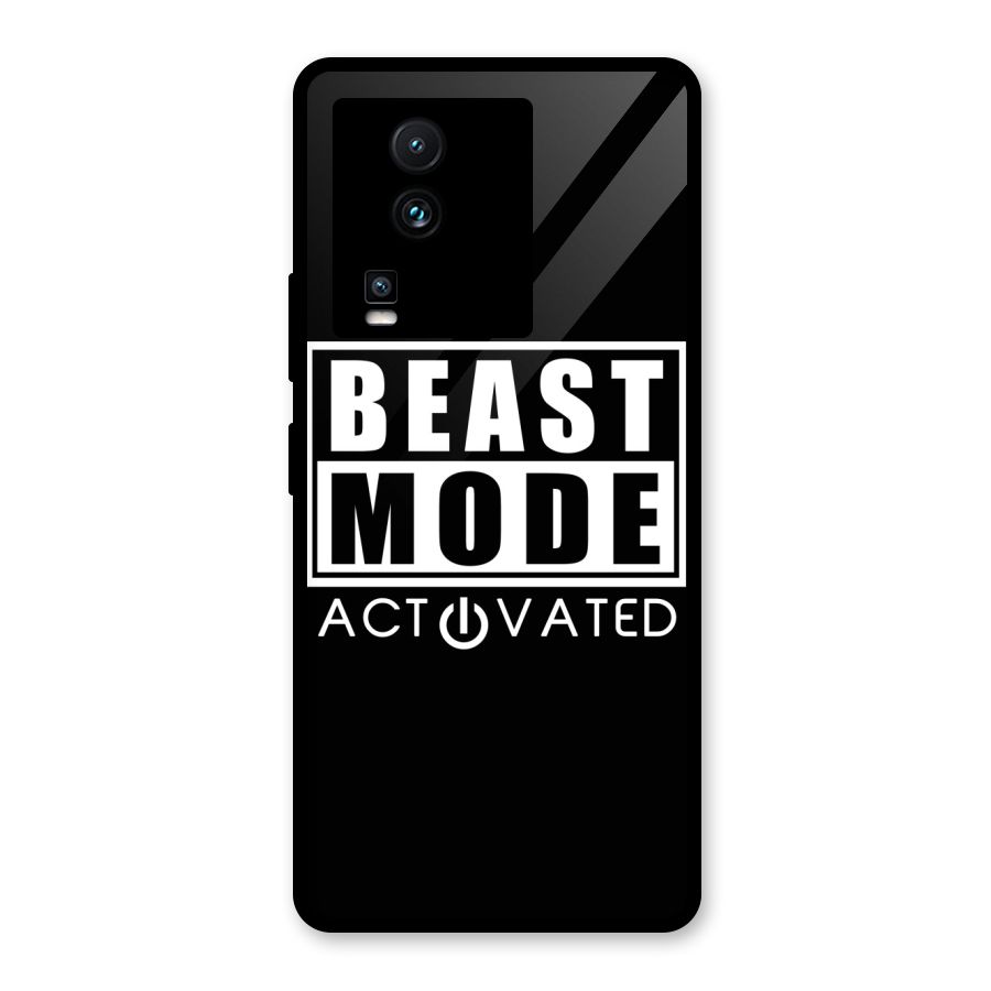 Beast Mode Activated Glass Back Case for Vivo iQOO Neo 7 Pro