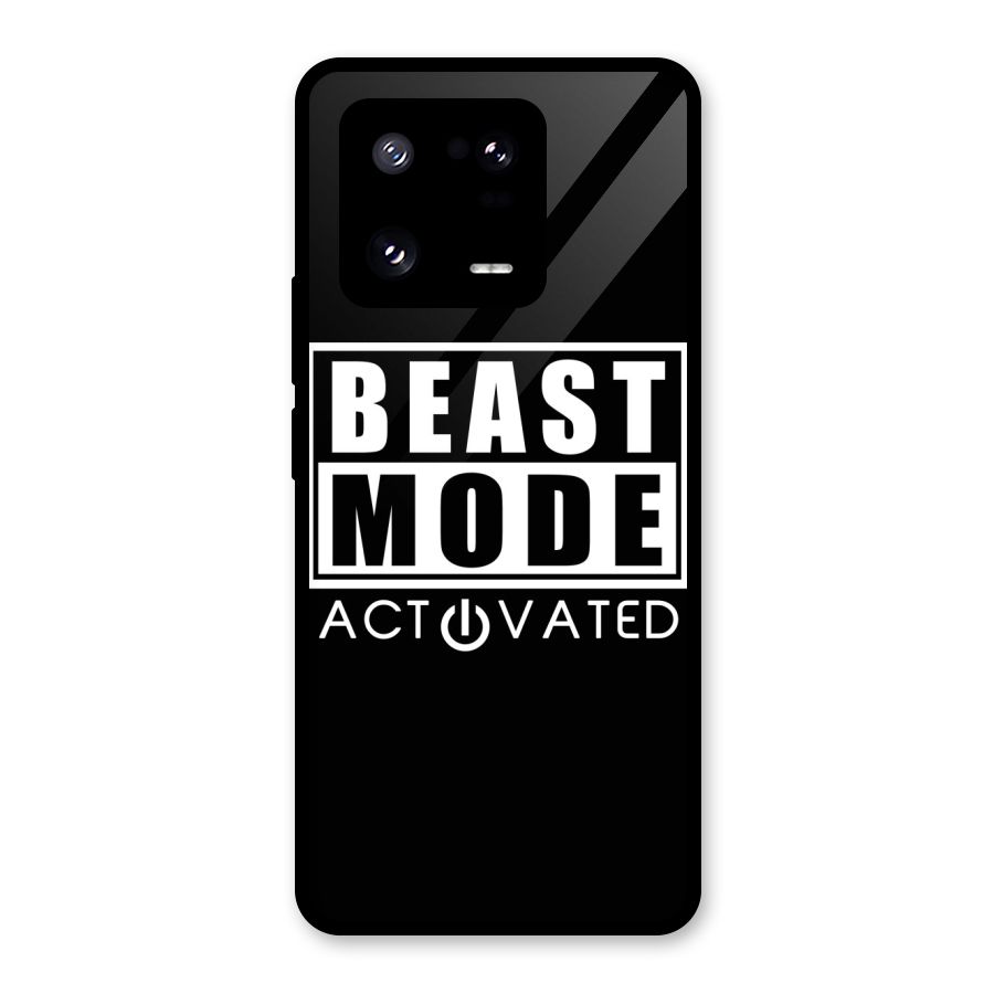 Beast Mode Activated Glass Back Case for Xiaomi 13 Pro