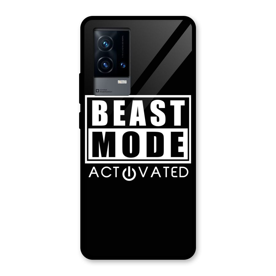 Beast Mode Activated Glass Back Case for iQOO 9 5G