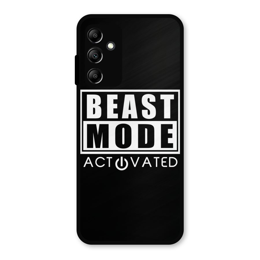 Beast Mode Activated Metal Back Case for Galaxy A14 5G