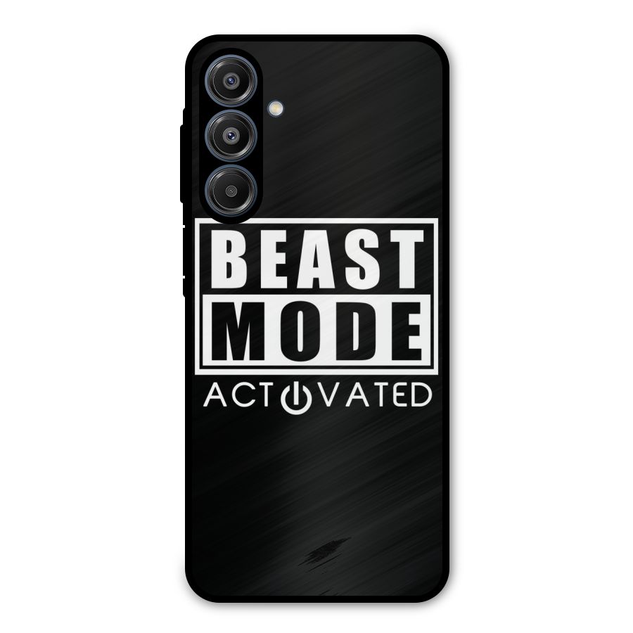 Beast Mode Activated Metal Back Case for Galaxy A16 5G