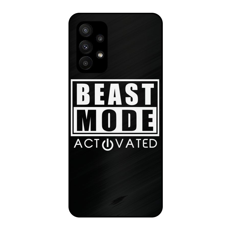 Beast Mode Activated Metal Back Case for Galaxy A23