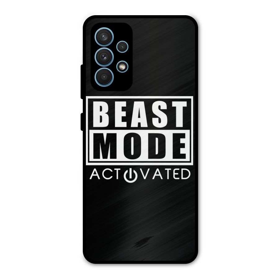 Beast Mode Activated Metal Back Case for Galaxy A32