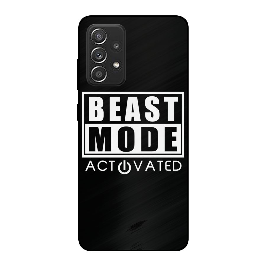 Beast Mode Activated Metal Back Case for Galaxy A52s 5G