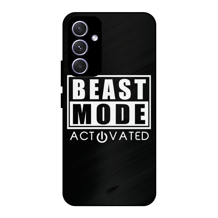 Beast Mode Activated Metal Back Case for Galaxy A54